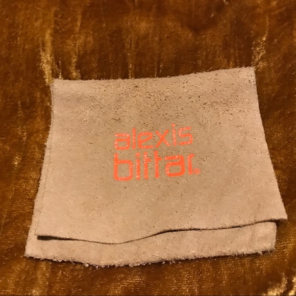 Alexis Bittar Gold and Crystal Earrings and Pendant Set - Picture 4 of 4